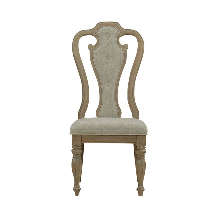 Magnolia Manor Splat Back Uph Side Chair (RTA) - Discount Furniture World (Burlington,NC)