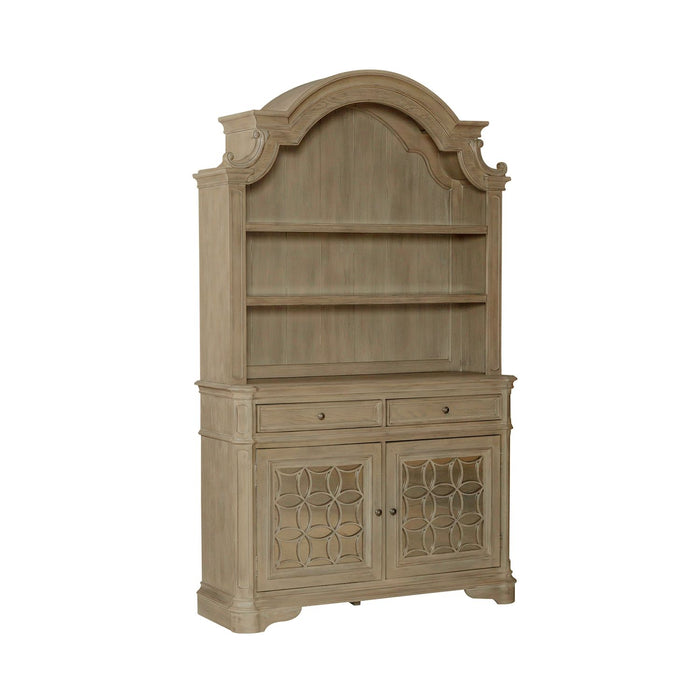 Magnolia Manor Hutch & Buffet - Discount Furniture World (Burlington,NC)