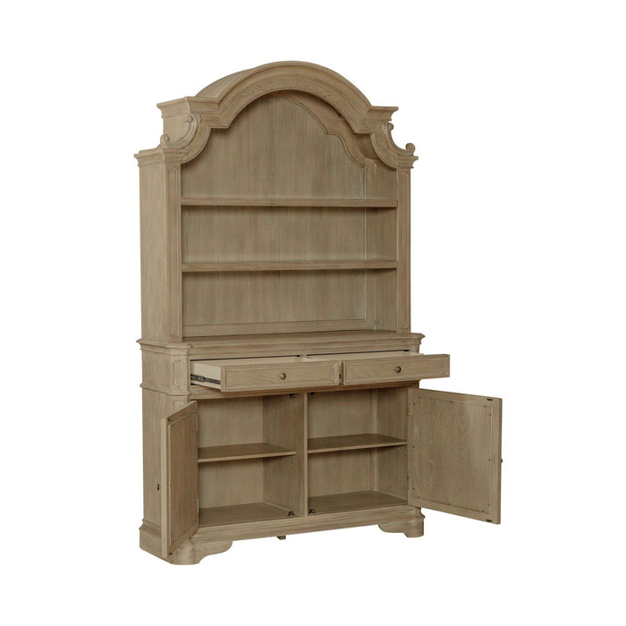 Magnolia Manor Hutch & Buffet - Discount Furniture World (Burlington,NC)