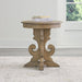 Liberty Furniture Magnolia Manor Round End Table in Weathered Bisque image
