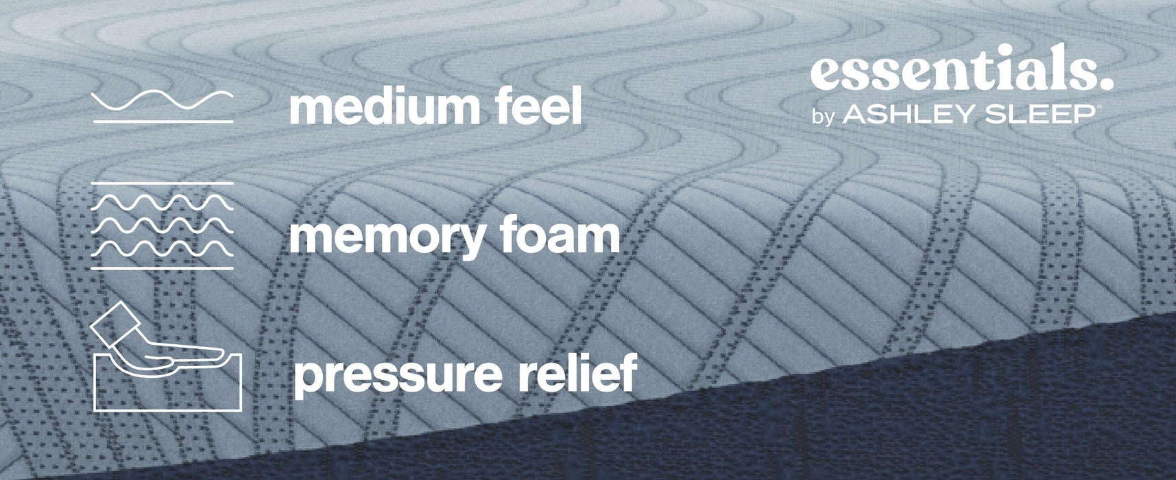 Peak 2.0 10 Memory Foam Mattress - Discount Furniture World (Burlington,NC)