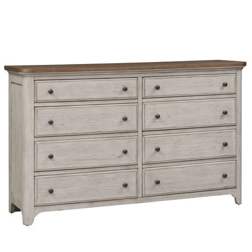 Farmhouse Reimagined Drawer Dresser in Antique White image
