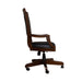 Brayton Manor Jr Executive Desk Chair (RTA) in Cognac - Discount Furniture World (Burlington,NC)