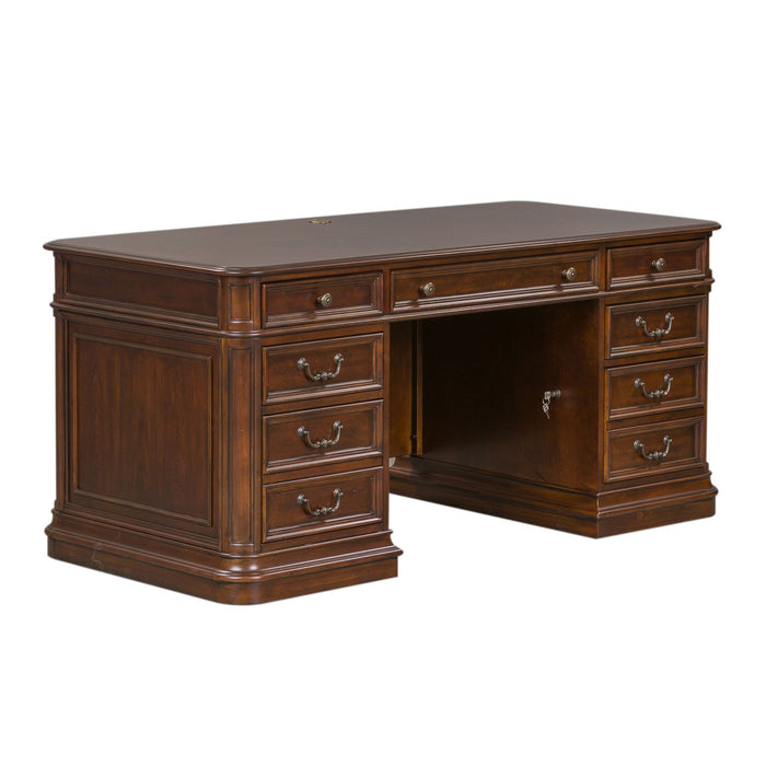 Brayton Manor Jr Executive Desk - Discount Furniture World (Burlington,NC)