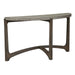 Cascade Sofa Table in Wire Brush Rustic Brown - Discount Furniture World (Burlington,NC)