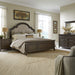 Paradise Valley Queen Uph Bed, Dresser & Mirror, Night Stand image