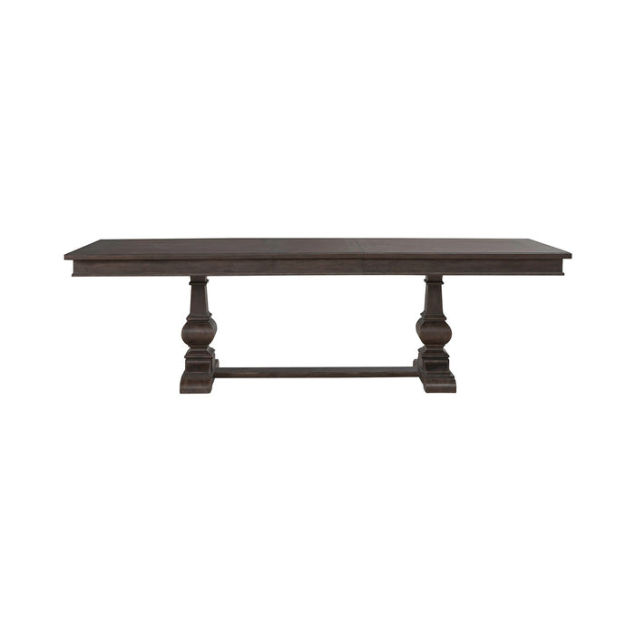 Paradise Valley Trestle Table Set - Discount Furniture World (Burlington,NC)