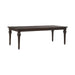 Paradise Valley Rectangular Leg Table in Saddle Brown - Discount Furniture World (Burlington,NC)