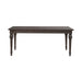 Paradise Valley Rectangular Leg Table in Saddle Brown - Discount Furniture World (Burlington,NC)