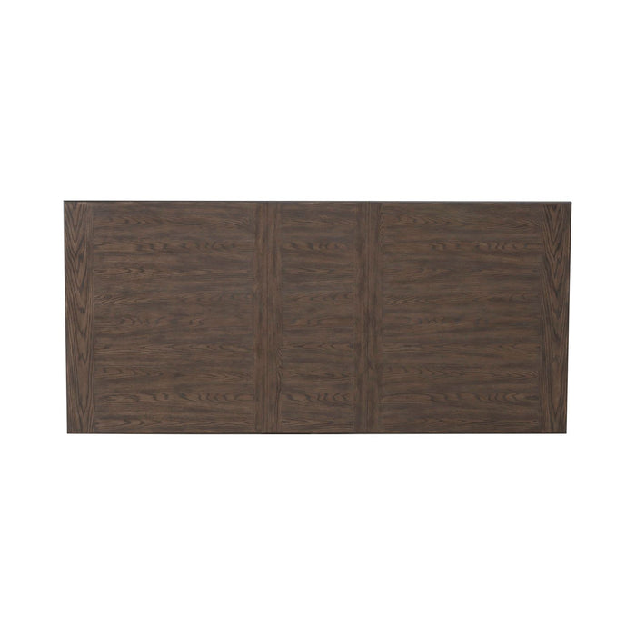 Paradise Valley Rectangular Leg Table in Saddle Brown - Discount Furniture World (Burlington,NC)