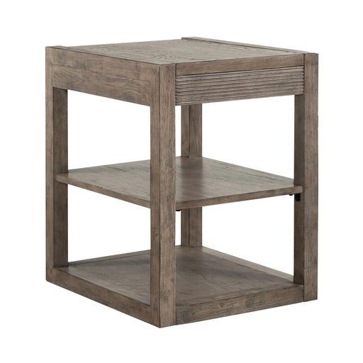 Bartlett Field Chairside Table in Dusty Taupe image