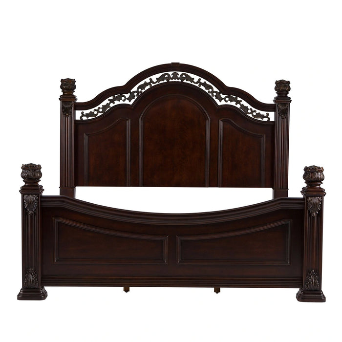 Messina Estates Poster Bed, Dresser & Mirror image