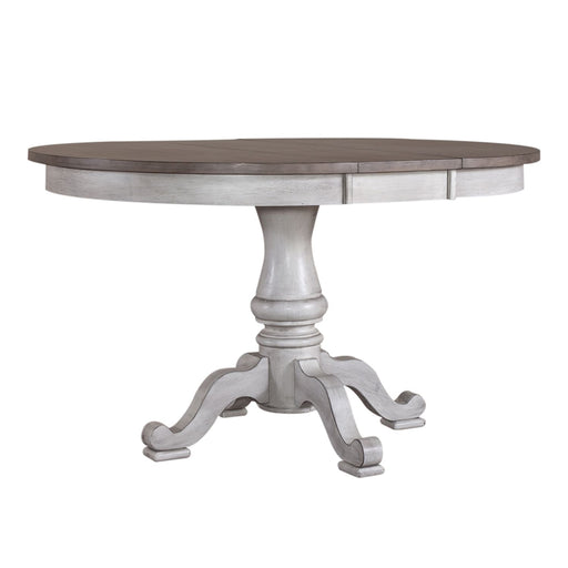 Ocean Isle 5 Piece Pedestal Table Set - Discount Furniture World (Burlington,NC)