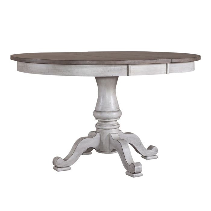 Ocean Isle Pedestal Table Set - Discount Furniture World (Burlington,NC)