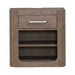 South Bend Open Nightstand w/ Charging Station in Burnished Clay - Discount Furniture World (Burlington,NC)