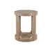 South Bend Round Chairside Table - Discount Furniture World (Burlington,NC)