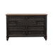 Americana Farmhouse 9 Drawer Dresser in Black image