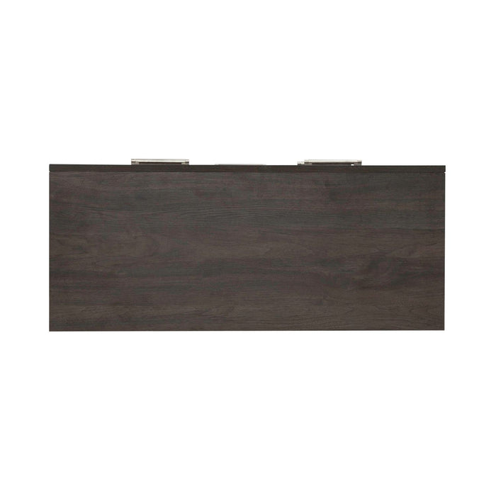 Modern Edge 5 Drawer Chest in Caffe