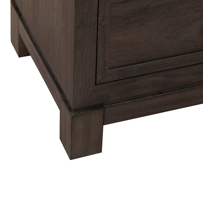 Liberty Furniture Modern Edge Dressing Chest in Caffe