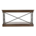 Tribeca Rectangular Sofa Table in Cordovian Brown - Discount Furniture World (Burlington,NC)