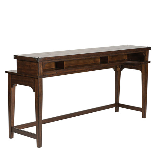 Aspen Skies 4 Piece Console Set (1-Console 3-Stools) - Discount Furniture World (Burlington,NC)