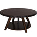 Aspen Skies Motion Cocktail Table in Russet Brown - Discount Furniture World (Burlington,NC)