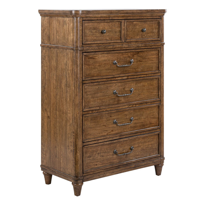 Harrison Heights 5 Drawer Chest - Discount Furniture World (Burlington,NC)