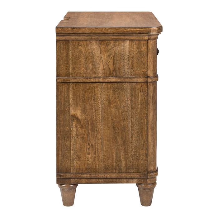 Harrison Heights Nightstand w/ Charging Station - Discount Furniture World (Burlington,NC)