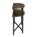 Breckinridge Demilune Sofa Table in Mahogany - Discount Furniture World (Burlington,NC)