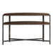Breckinridge Demilune Sofa Table in Mahogany - Discount Furniture World (Burlington,NC)