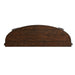 Breckinridge Demilune Sofa Table in Mahogany - Discount Furniture World (Burlington,NC)