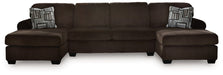 Kimlee Sectional with Double Chaise - Discount Furniture World (Burlington,NC)