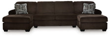 Kimlee Sectional with Double Chaise - Discount Furniture World (Burlington,NC)