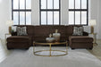 Kimlee Sectional with Double Chaise - Discount Furniture World (Burlington,NC)