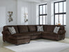 Kimlee Sectional with Chaise - Discount Furniture World (Burlington,NC)