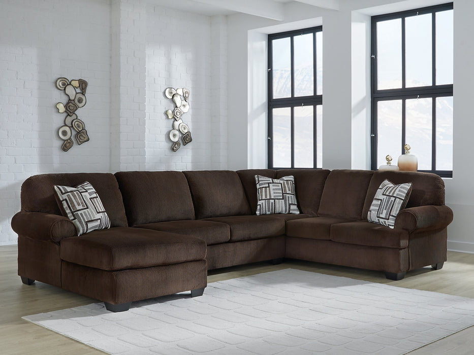 Kimlee Sectional with Chaise - Discount Furniture World (Burlington,NC)