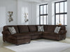 Kimlee Sectional with Chaise - Discount Furniture World (Burlington,NC)
