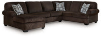 Kimlee Sectional with Chaise - Discount Furniture World (Burlington,NC)