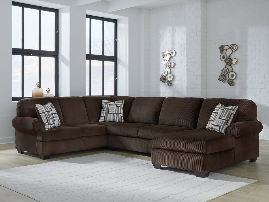 Kimlee Sectional with Chaise - Discount Furniture World (Burlington,NC)