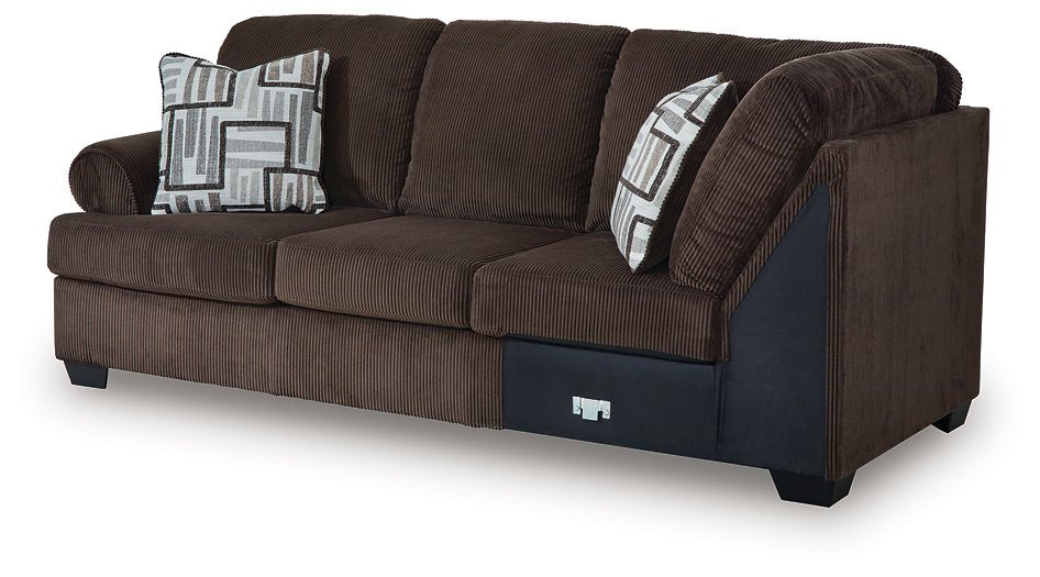 Kimlee Sectional with Chaise - Discount Furniture World (Burlington,NC)