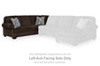 Kimlee Sectional with Chaise - Discount Furniture World (Burlington,NC)