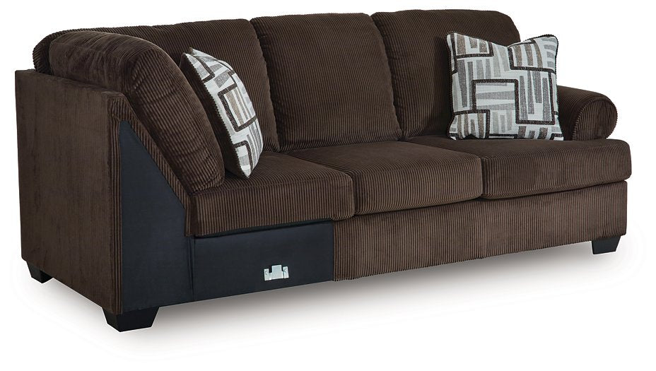 Kimlee Sectional with Chaise - Discount Furniture World (Burlington,NC)