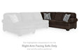 Kimlee Sectional with Chaise - Discount Furniture World (Burlington,NC)