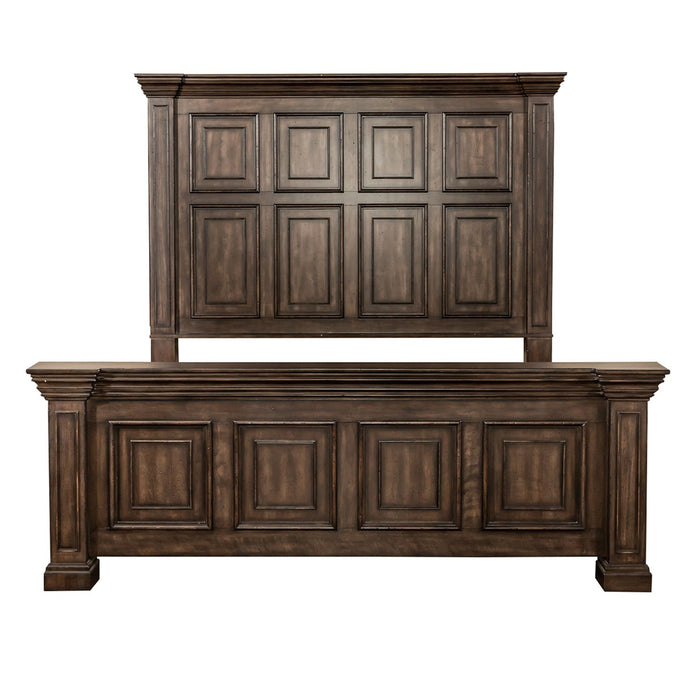 Big Valley King Panel Bed - Discount Furniture World (Burlington,NC)