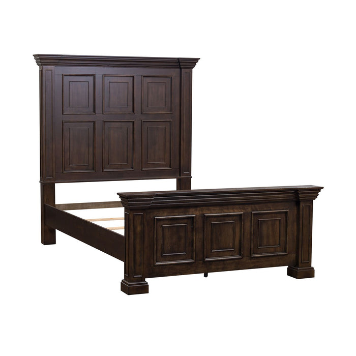 Big Valley Queen Panel Bed - Discount Furniture World (Burlington,NC)