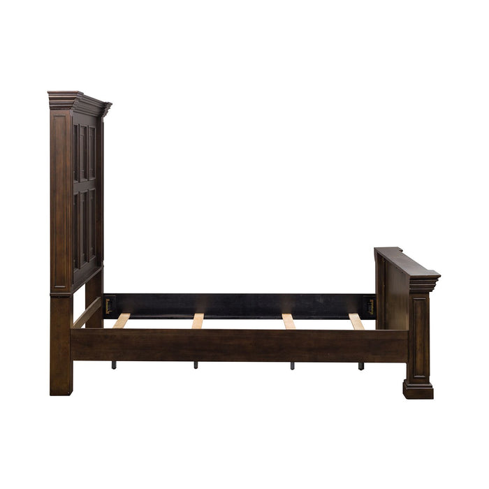 Big Valley Queen Panel Bed - Discount Furniture World (Burlington,NC)