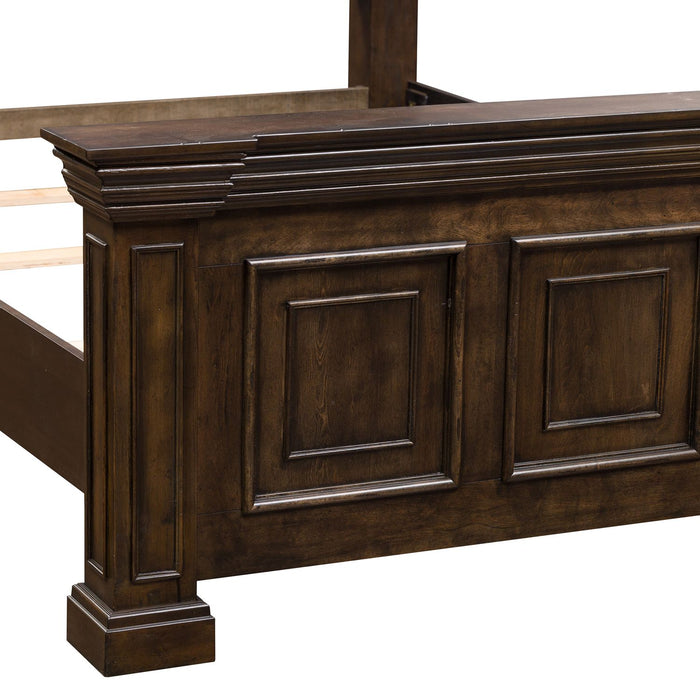 Big Valley Queen Panel Bed - Discount Furniture World (Burlington,NC)