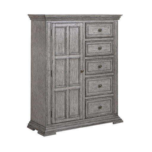 Liberty Furniture Big Valley Door Chest in Graystone image