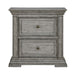 Big Valley 2 Drawer Night Stand w/ Charging Station - Discount Furniture World (Burlington,NC)
