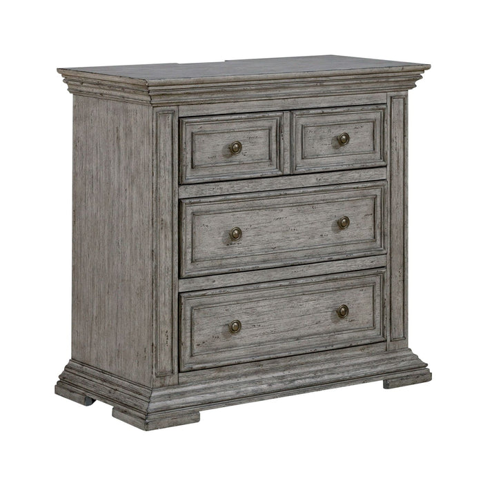 Big Valley Bedside Chest w/ Charging Station - Discount Furniture World (Burlington,NC)